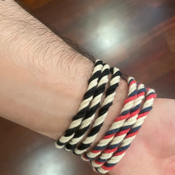 Kiel James Patrick Iconic Rope Bracelets. Size: M & L. - Picture 3 of 4